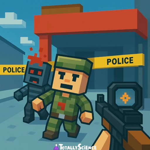 Blocky Combat Swat
